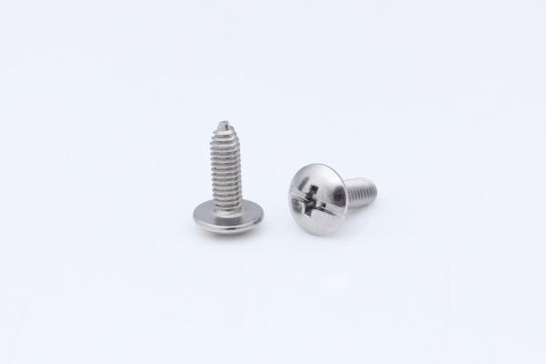 Cross large flat head compound groove stainless ir